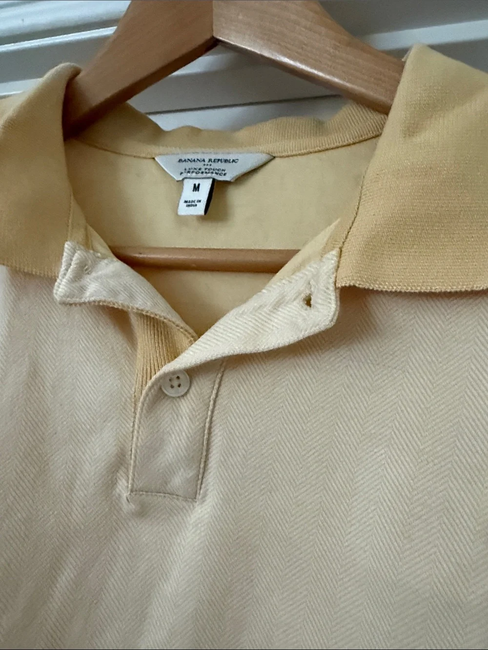 Banana Republic light yellow